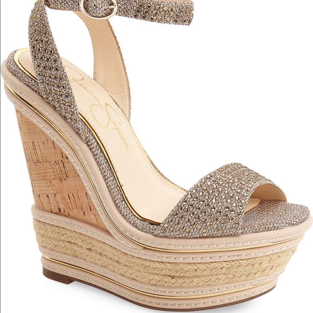 New Jessica Simpson Alass Espadrille Wedge